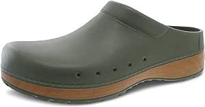 Dansko Men's Kane Slip On Mule - Lightweight and Cushion Comfort with Removable EVA Footbed and Arch Support